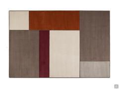 Detail of Detroit rug geometric pattern, 240x160 cm model
