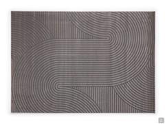 Cortina minimalist modern rug here in Taupe colour