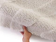 Detail of the soft, fluffy fleece