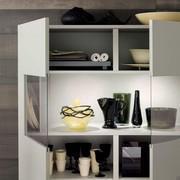 Hinged door opening in Star cupboard, also in sideboard version