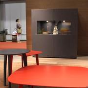 Star cupboard with lighting glass display case