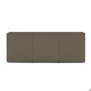 Modern sideboard for living room Fly in three-door model without perimeter structure