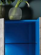 Detail of SK sky lacquered wood interior