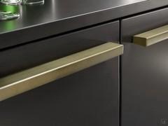 Detail of the Star handle on the wooden cupboard Fly