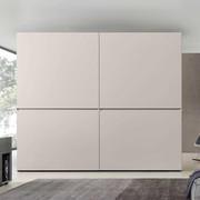 Wardrobe with coplanar sliding doors Pacific - Arkansas door model