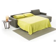 Detail of the unfolded sofa bed