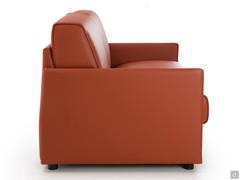 Lateral proportions of Colin sofa bed's structure and arms