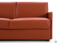 Detail of the cushions that hide the opening system