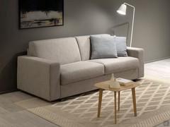 Detail of sofa bed Colin in size 225 cm with 20 cm armrests