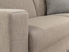 Detail of Smack fabric upholstery and 20 cm Large armrest