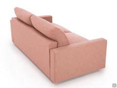 Noah Slim comfortable slim sofa seen from the back