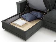 Detail of the capacity of the storage box