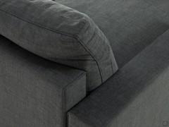 Detail of the slim backrest