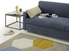 Detail of the big seat of Julian sofa bed