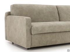 Detail of the slim and compact armrest