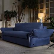 Camelia sofa bed with contrasting cushion edges