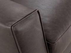 Detail of handcrafted stitching showing attention to detail and skilful tailoring