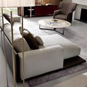 Detail of the chaise longue of Victor sofa