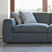 Sparks modern feather sofa - puffy arm in the large model L