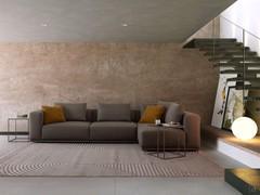 330 cm Paros L-shaped sofa comprising end element with 125 cm armrest, 100 cm centre element and 105 x 180 cm dormeuse
