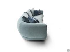 Detail of the Galway curved sofa shell