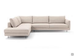 Corner composition with chaise longue and end element