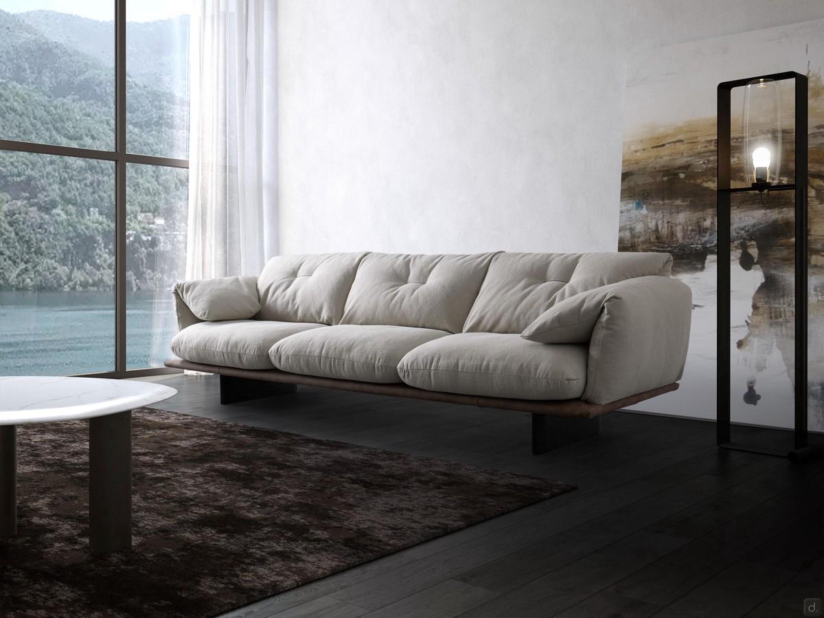 Two-tone modular sofa Norman