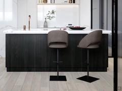 Adjustable stool for kitchen island Niva with base type C