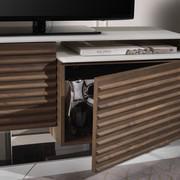 Wooden carved doors with push and pull system