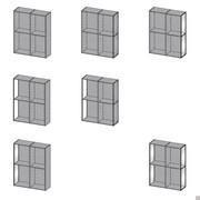 Pacific walk-in wardrobe customisable with different type of sides