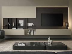Royal base unit with drop-down doors, ideal for positioning under a TV