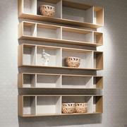 Wall system made up of different Plan Open elements with a two-tone finish
