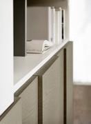 Detail oak wood veneer doors with different thickness (door colour option not available)