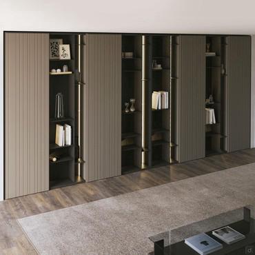 Wardrobe column for Lounge wall unit