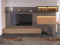 Replay 07 wall unit, complete with lower drop down door cabinets, wall panels, showcase wall unit and hanging desk with matching backrest