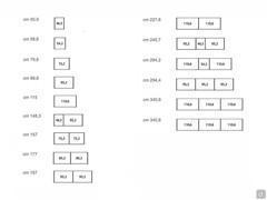 Compositions disponibles pour Focus Wide Armoire, 2 à 6 portes