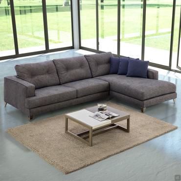 Divano con maxi chaise longue Harvey