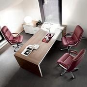 Kiruna Fauteuil de bureau avec accoudoirs rembourrés en versions exécutive et opérationnelle