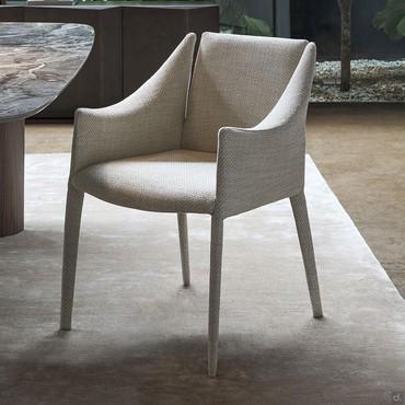 Chaise-fauteuil avec accoudoirs Vela de Bonaldo