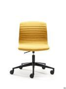 Fauteuil de travail Mark à dossier bas sans accoudoirs, avec mécanisme de pivotement et de levage
