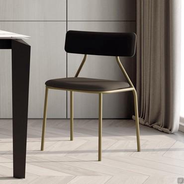 Chaise de cuisine rembourrée Hazel
