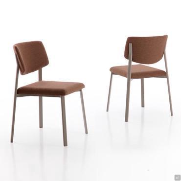 Chaise de cuisine rembourrée Omnia