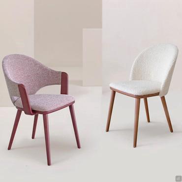 Chaise en bois design scandinave Olimpia