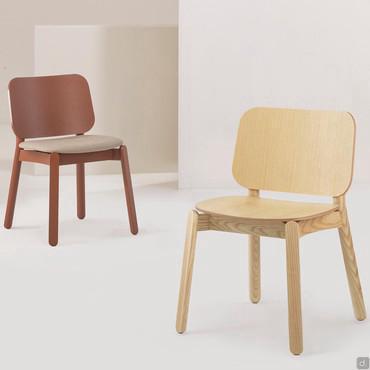 Chaise Myla en frêne naturel 