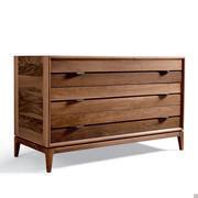 Commode Naiko 3 tiroirs en bois massif