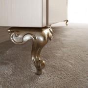 Commode moderne George baroque par Cantori - détail du pied (finition non disponible)