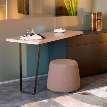 Bureau pivotant avec pied en métal Cleveland / Avana / Mason