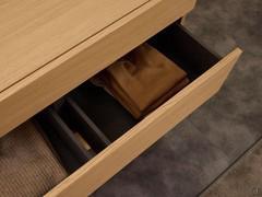 Tiroirs avec système de fermeture assistée en standard
