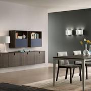 Cubes de rangement en laqué mat Plan Scacco Close dans les modèles de 64 cm de largeur à une porte et deux tiroirs