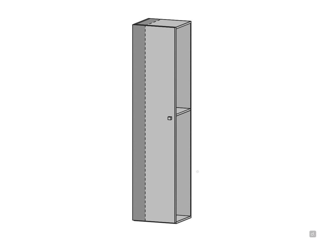 Largeur sur mesure pour armoire à portes battantes Tilt